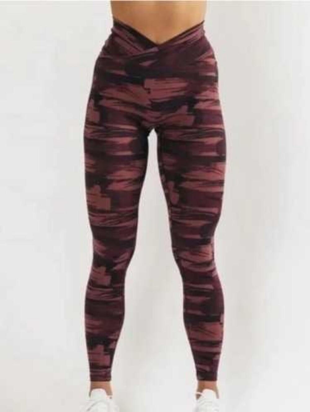 Alphalete Power Surface High-Waist Crossover Leggings Size: XS